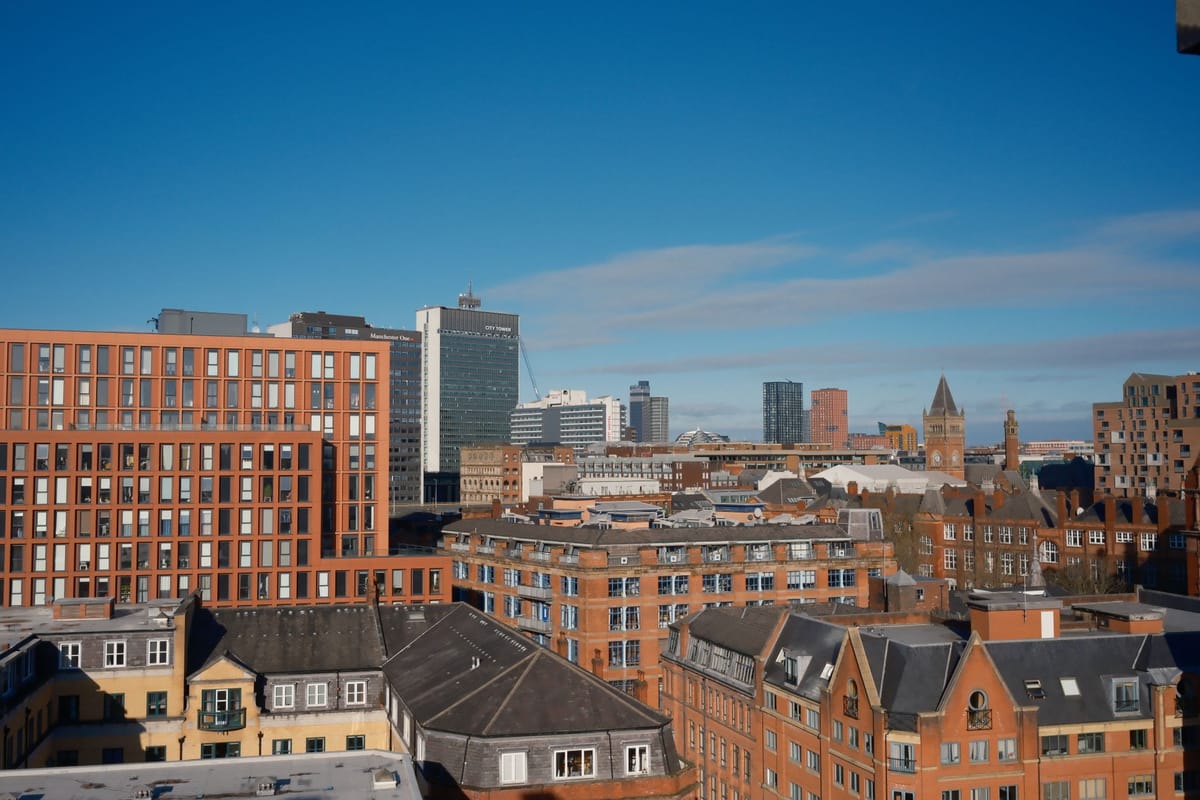 The Manchester skyline